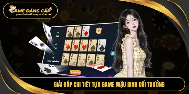 Giải đáp chi tiết tựa game mậu binh đổi thưởng