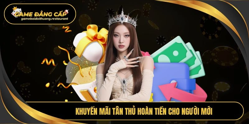 Khuyến mãi tân thủ hoàn tiền cho người mới