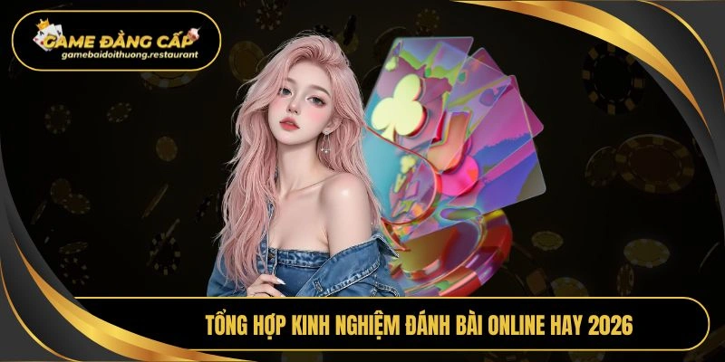 Tổng hợp kinh nghiệm đánh bài online hay 2026