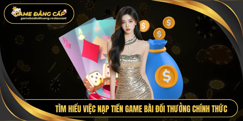 Tìm hiểu việc nạp tiền game bài đổi thưởng chính thức